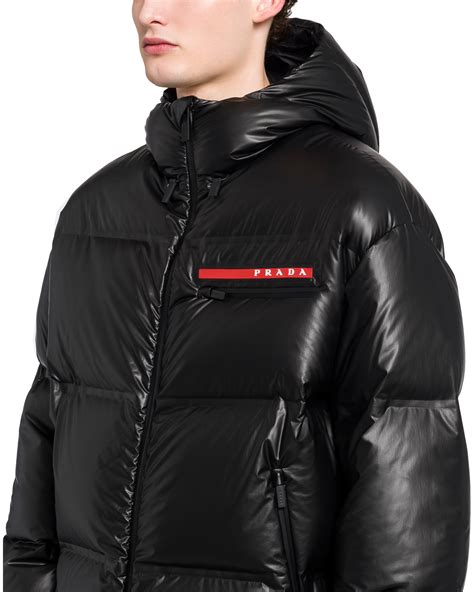 prada mens raincoat|prada puffer jacket men's.